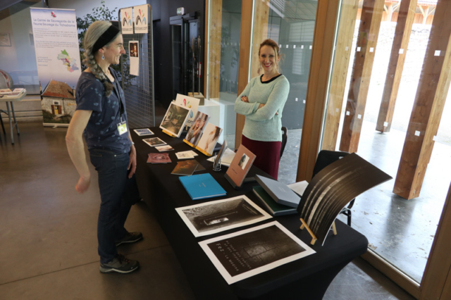 Le stand de Matisseo dans le hall de la maison des Arts